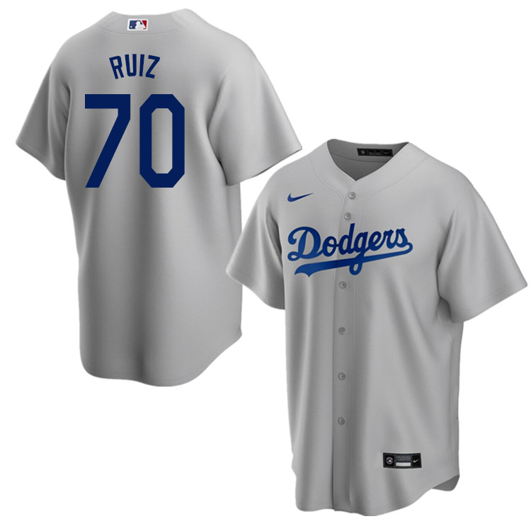 Nike Men #70 Keibert Ruiz Los Angeles Dodgers Baseball Jerseys Sale-Alternate